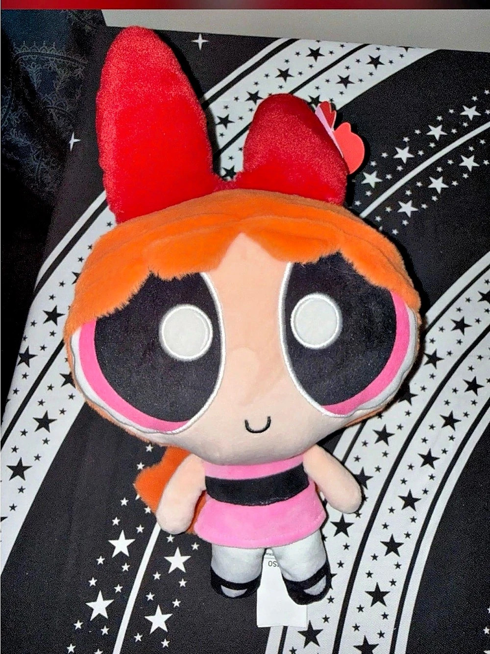 MINISO Powerpuff Girls Bubbles plush Toy NWT Orange & Pink